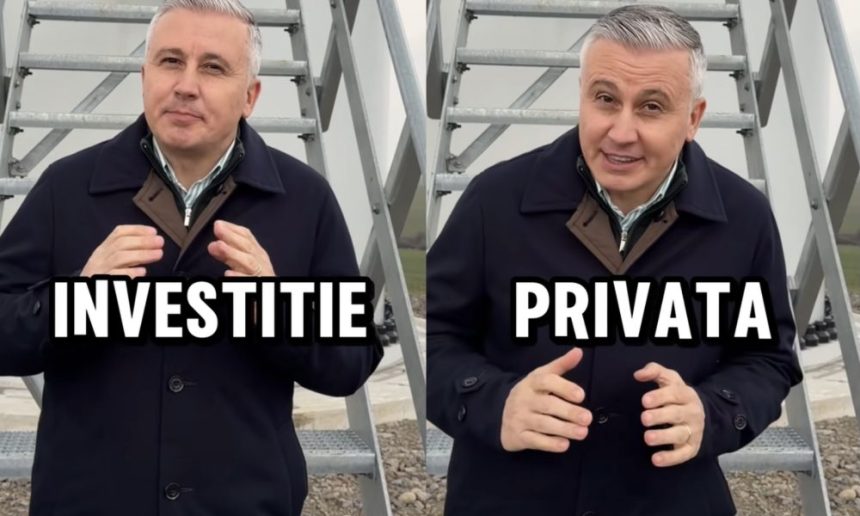 Arcaleanu surprins cu propaganda pe teren privat investitorii parcului eolian il acuza ca a intrat fara permisiune si a folosit imagini fara consimtamant