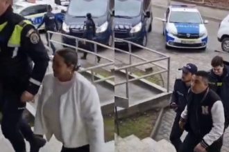 Cuplu de inselatori surprins dupa ce a furat bani de la o batrana de 84 de ani au intrat in locuinta cu pilote si au plecat cu banii