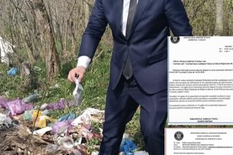 subprefectul USR a solicitat gardii de mediu sa penalizeze o primarie din bacau pentru acumularea de deseuri adresa semnata de acesta pare a fi un document ilegal