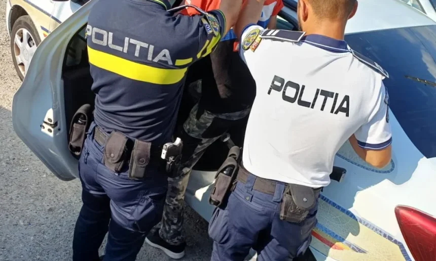 A inca lcat ordinul de protectie si a patruns de mai multe ori in curtea sotiei Barbat din Vaslui retinut de politie