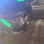 Accident misterios la iesirea din Barlad Pompierii au descoperit doar urme pe carosabil fara masini sau persoane prezente