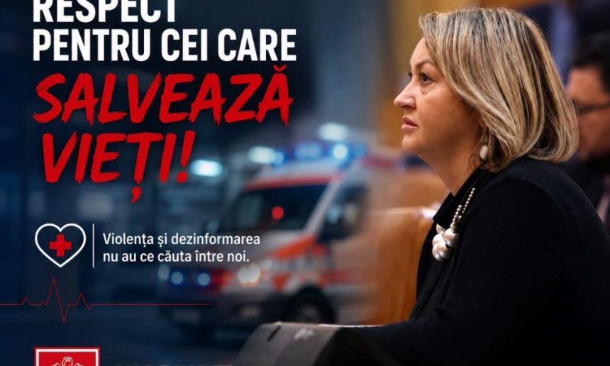 Ana Rinder dupa atacarea unui echipaj de Ambulanta Cei care salveaza vieti merita respect aparare si protectie