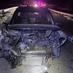 Masina arasa complet la Ursoaia Autoturismul era in totalitate cuprins de flacari la sosirea pompierilor
