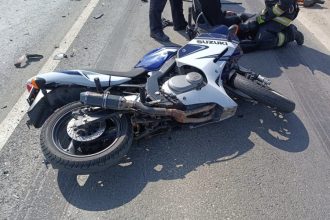 Motociclist de 17 ani ranit intr un accident in centrul Vasluiului