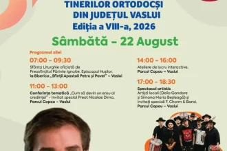 Peste 550 de tineri se reunesc la Vaslui Episcopia Husilor transforma Parcul Copou intr un spatiu al credintei dialogului si muzicii
