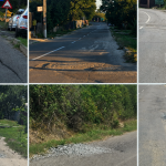 Spectacol de lumini la Gura Busteiu in timp ce soferii isi pun in pericol cauciucurile la doar cativa pasi de partie