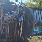 autoturism rasturnat intr un gard la cantalaresti soferul de 62 de ani a refuzat sa fie transportat la spital