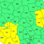 Cod galben de vânt puternic în Vaslui. Rafale de până la 70 km/h, ploi și răcire bruscă