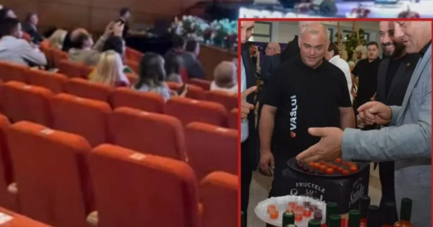 Gala Turismului, sală pe jumătate goală: directori AQUAVAS și Consiliu, aduși să umple