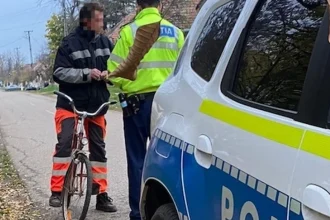 10 bicicliști și trotinetiști, prinși băuți în două zile. Peste 100 de sancțiuni în Vaslui