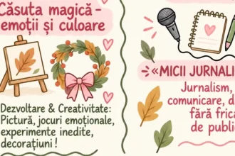 Ateliere de creație și inteligență emoțională pentru copiii din Vaslui